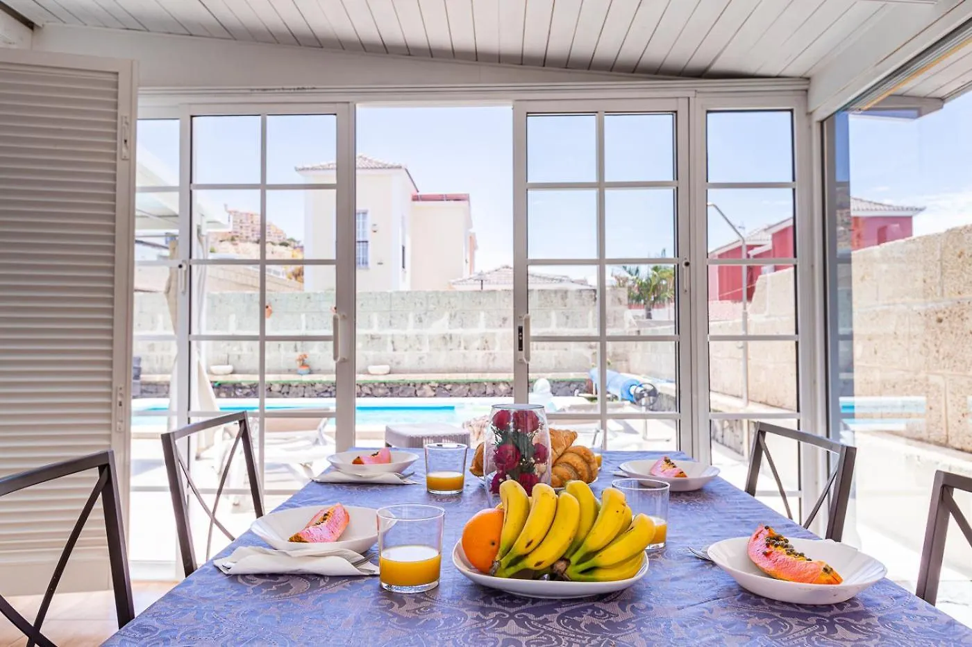 Cozy Villa In Madronal De Fanabe With Large Private Pool 아데제 스페인