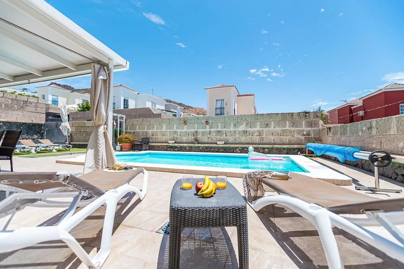 Cozy Villa In Madronal De Fanabe With Large Private Pool 아데제 스페인